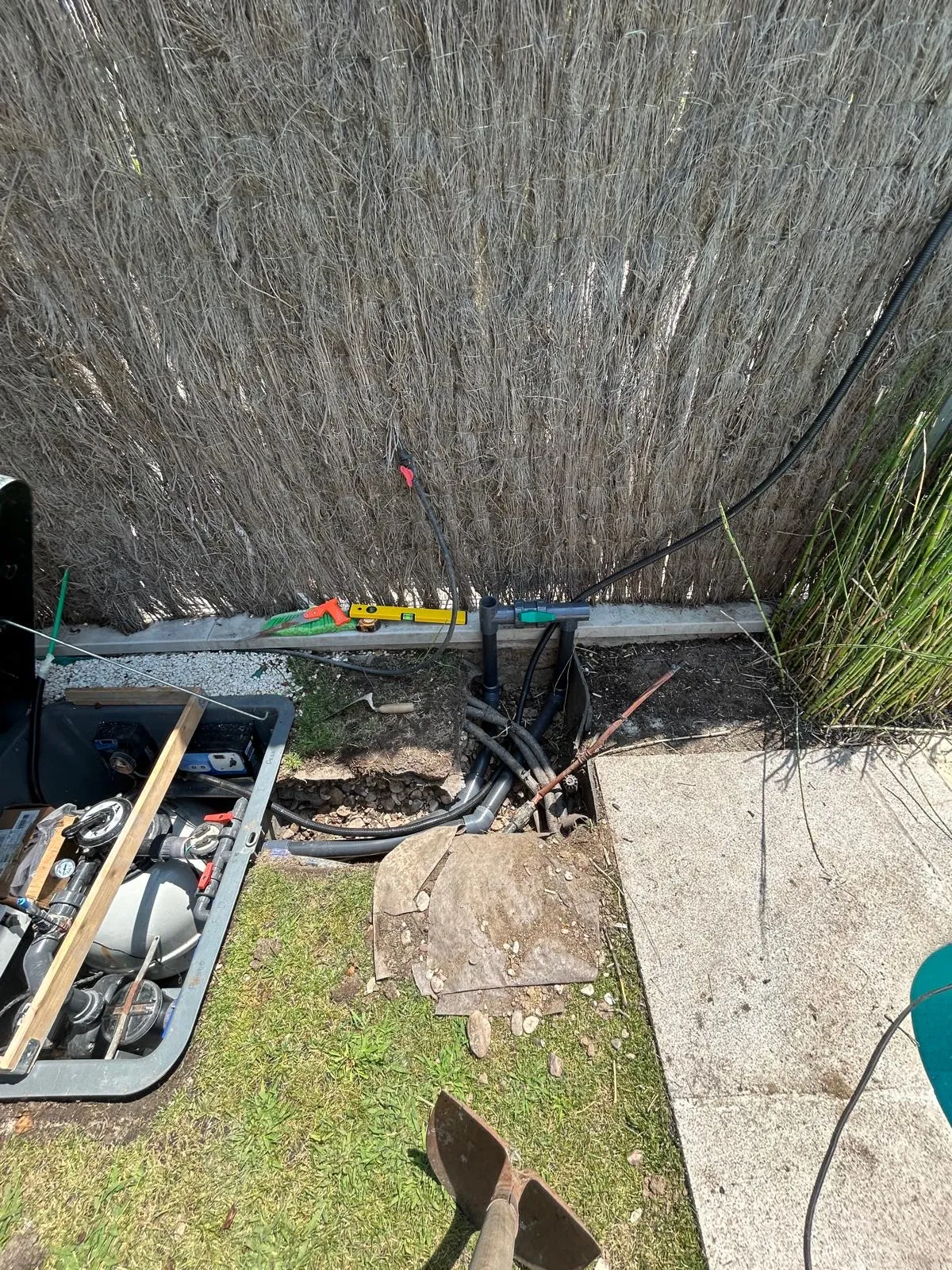 Conexiones de la bomba de calor durante la instalación