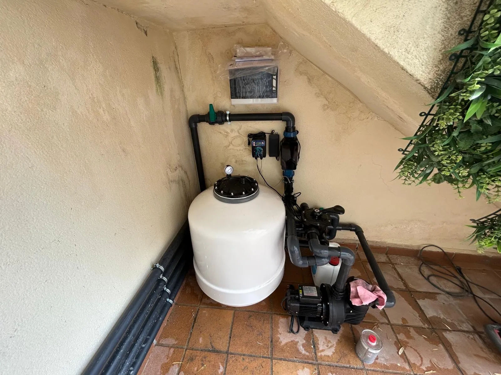Instalación de depuradoras